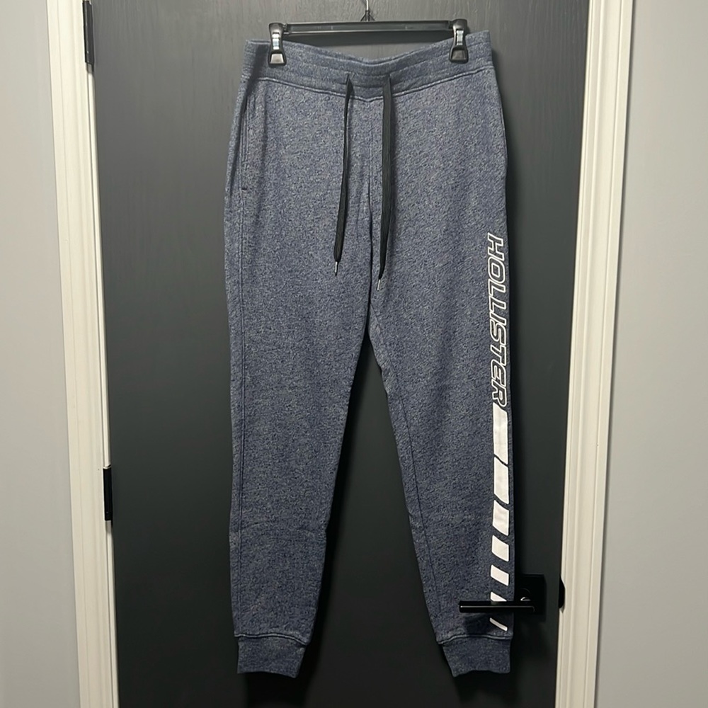 Hollister Blue Fleece Joggers